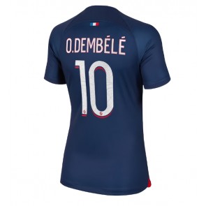 Paris Saint-Germain Ousmane Dembele #10 Replika Hjemmebanetrøje Dame 2023-24 Kortærmet